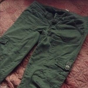 Green Cargo pants